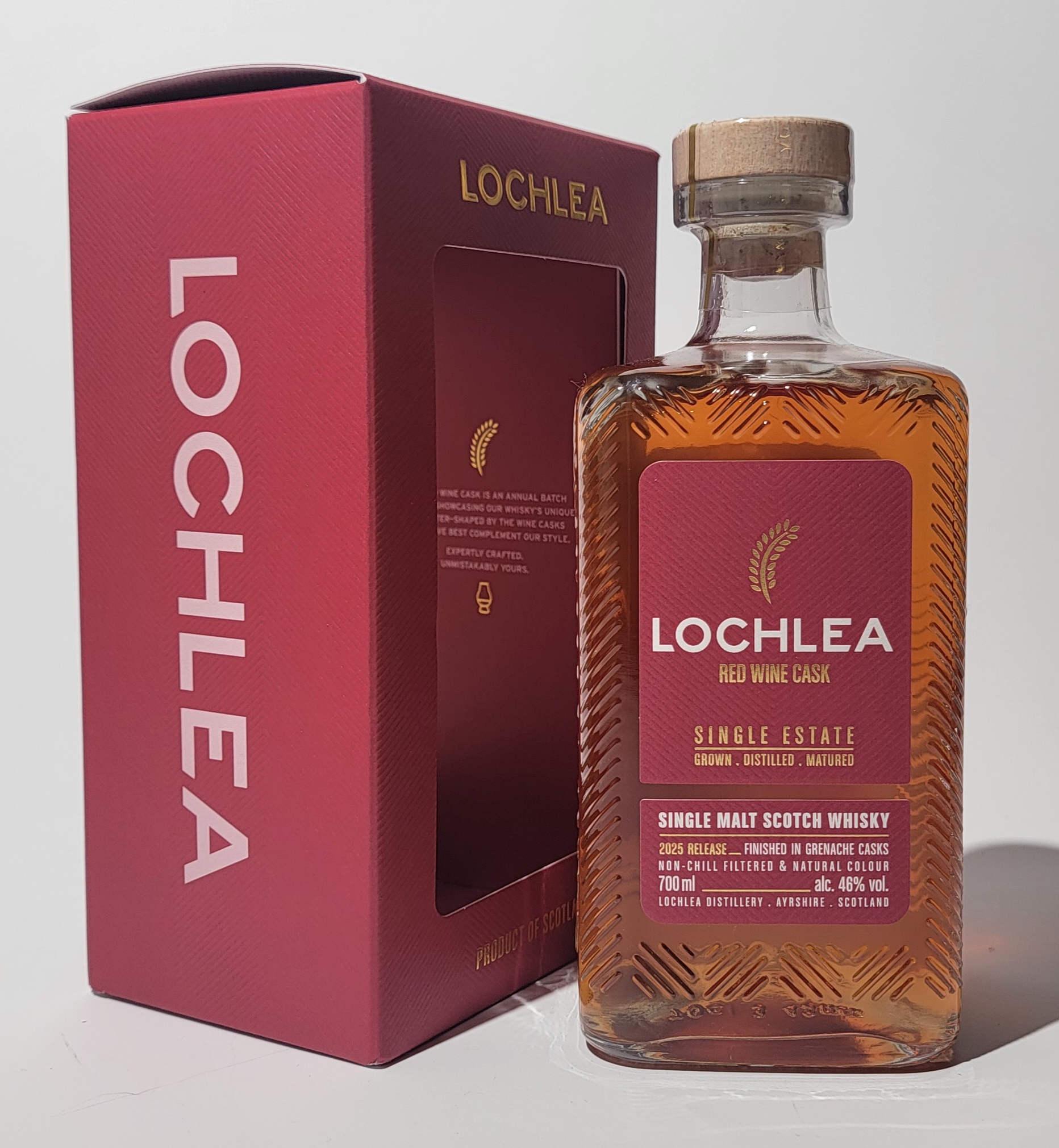 Lochlea Distillery 'Red Wine Cask' 2025