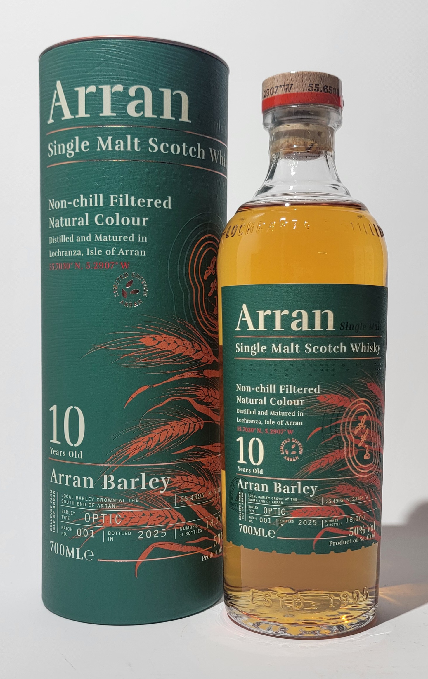 Arran 10 Years Old - Arran Barley