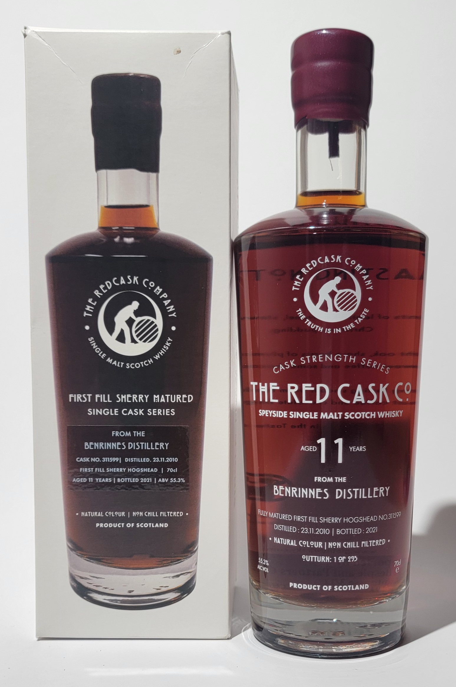 The Red Cask Company Benrinnes 2010 11 Years Old