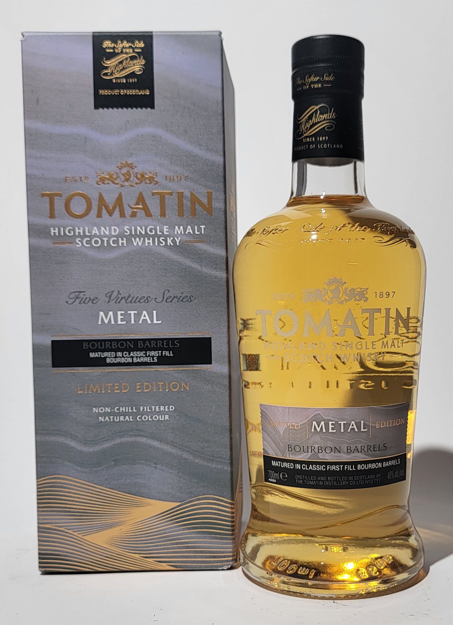 Tomatin Five Virtues - Metal