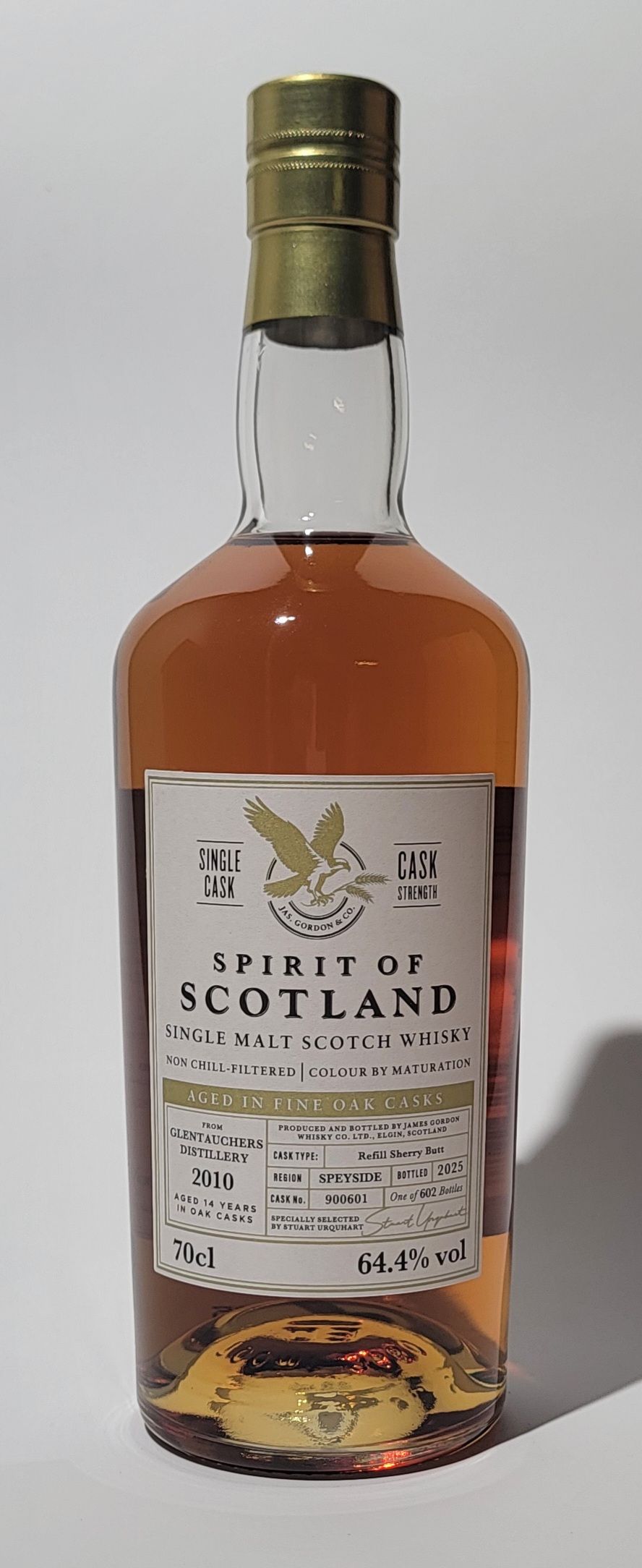 Gordon & MacPhail 'Spirit of Scotland' Glentauchers 2010 14 Years Old