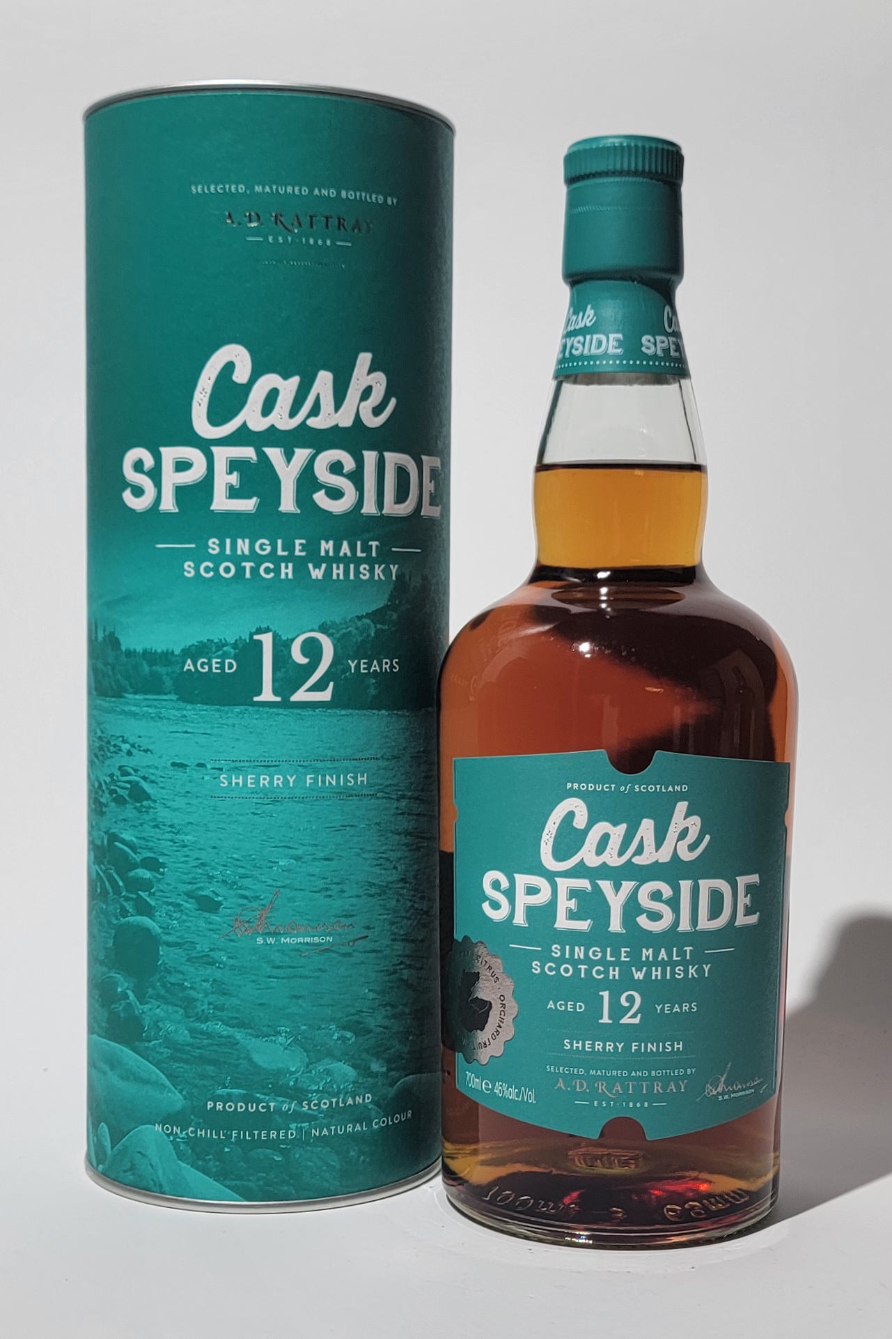 A.D. Rattray 'Cask Speyside' 12 Years Old