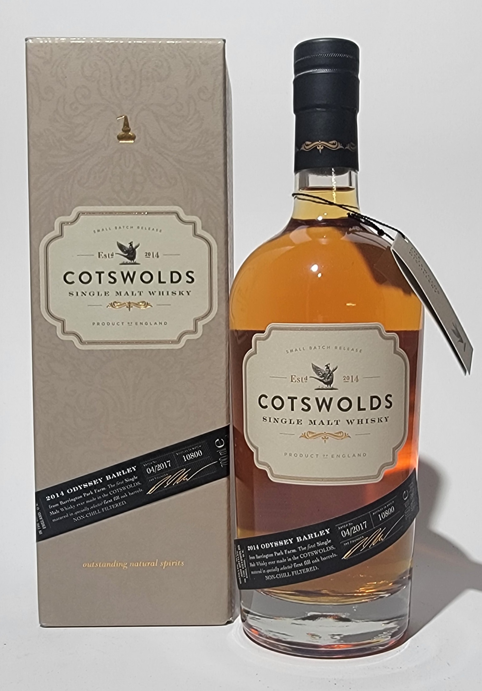 Cotswolds 2014 Odyssey Barley Single Malt