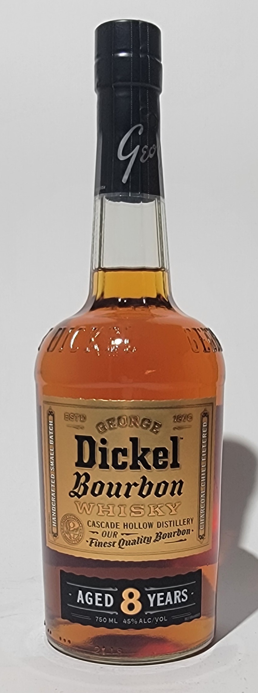 George Dickel 8 Years Old Handcrafted Small Batch