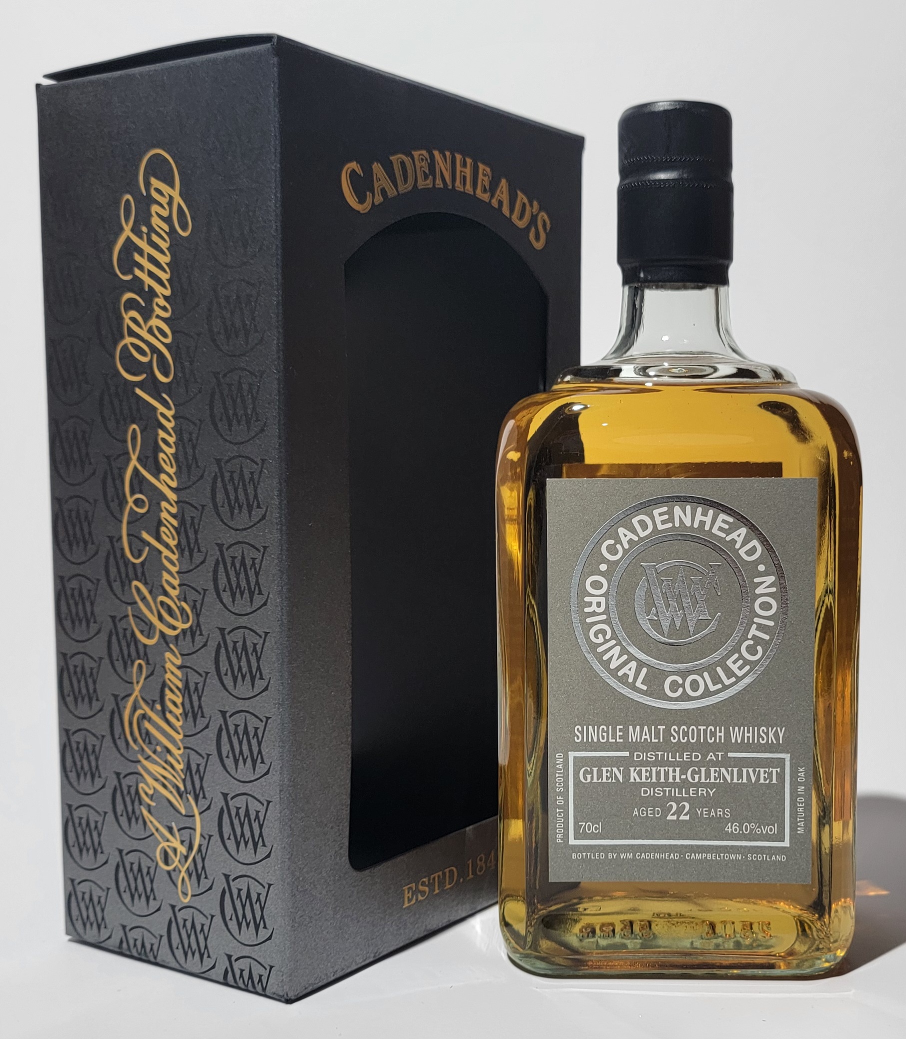 Cadenhead's 'Original Collection' Glen Keith 22 Years Old