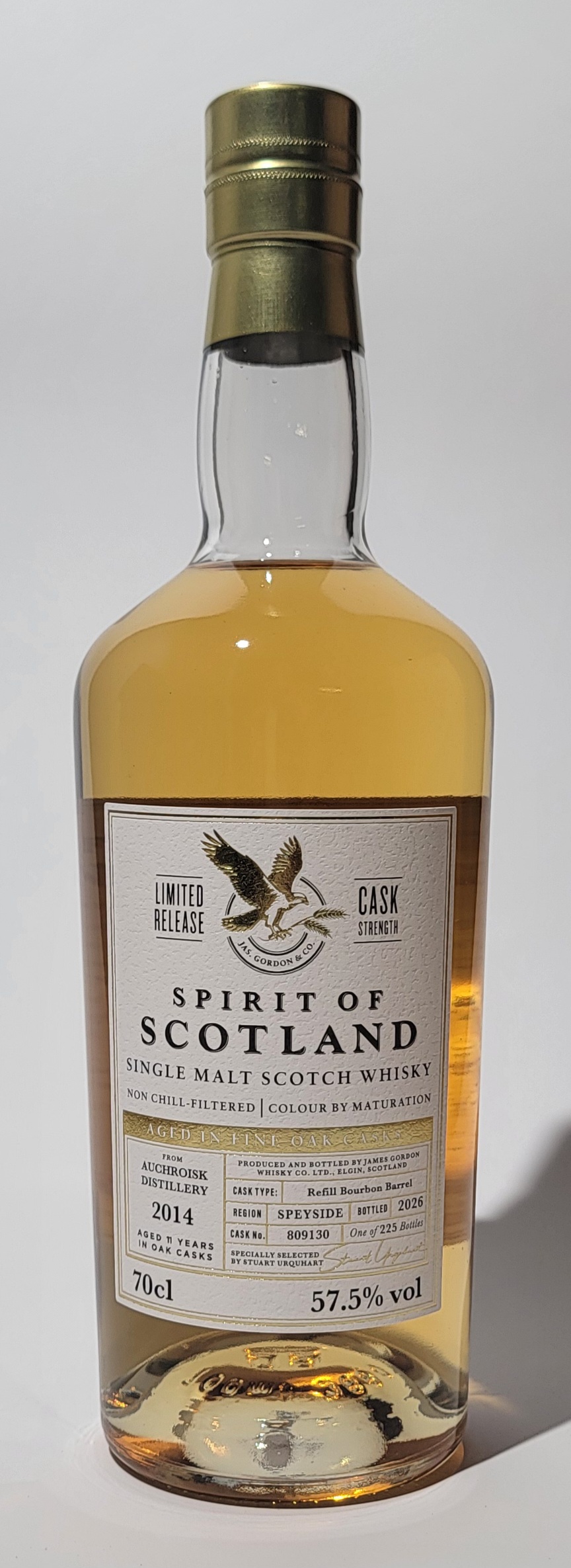 Gordon & MacPhail 'Sprit of Scotland' Auchroisk 2014 11 Years Old