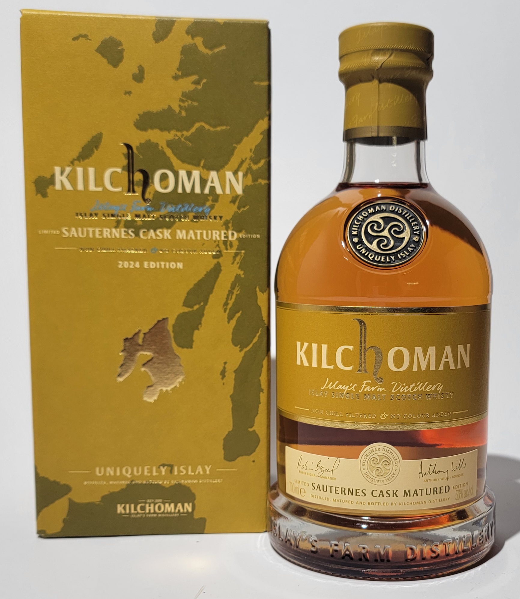 Kilchoman Sauternes Release 2024 Kilchoman Sauternes Release 2024