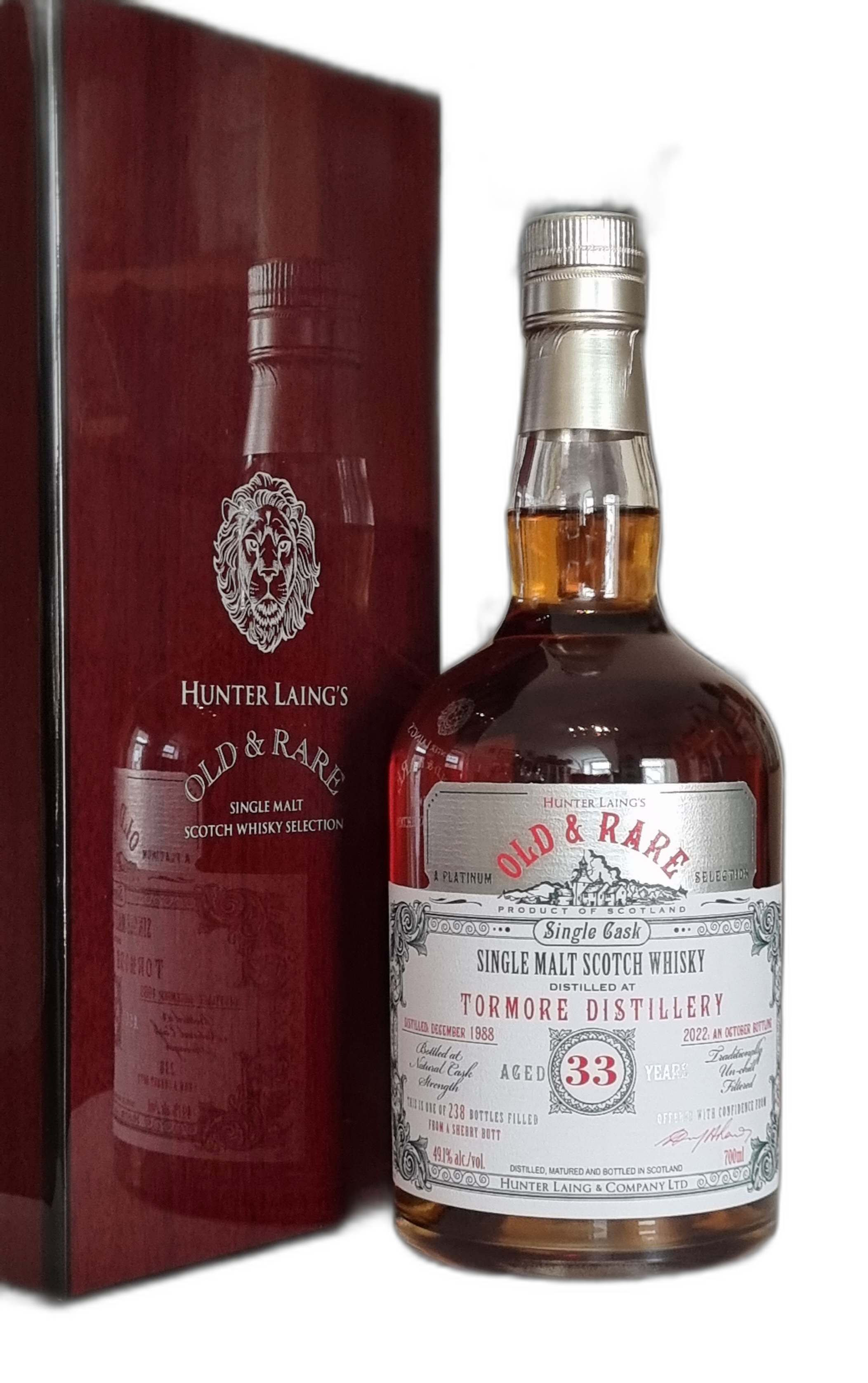 Hunter Laing 'Old & Rare' Tormore 1988 33 Years Old