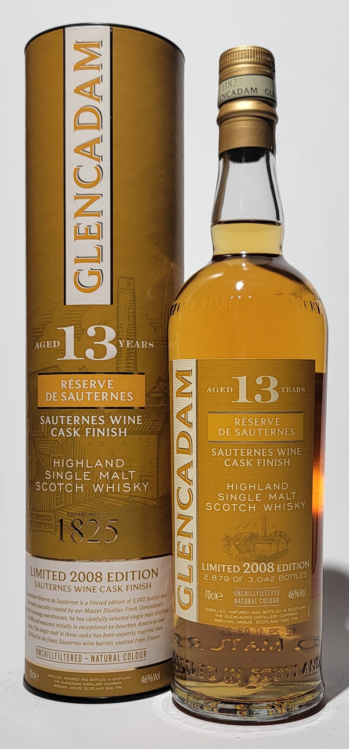 Glencadam 13 Years Old Sauternes Wine Cask Finish  