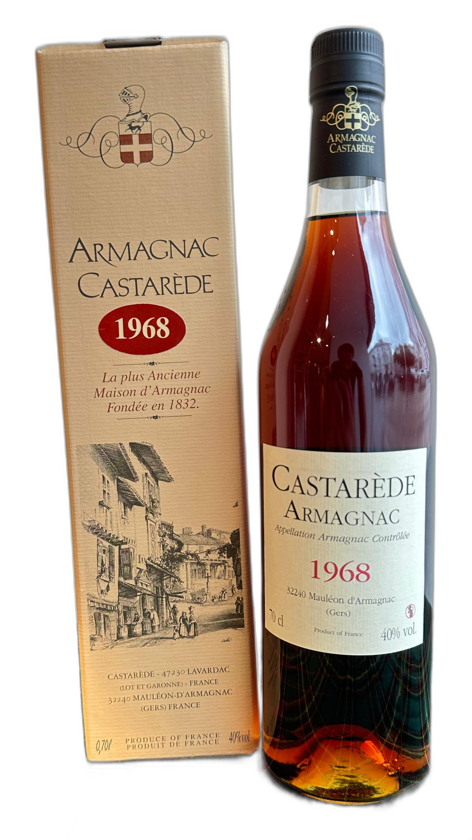 Armagnac Castarede 1968