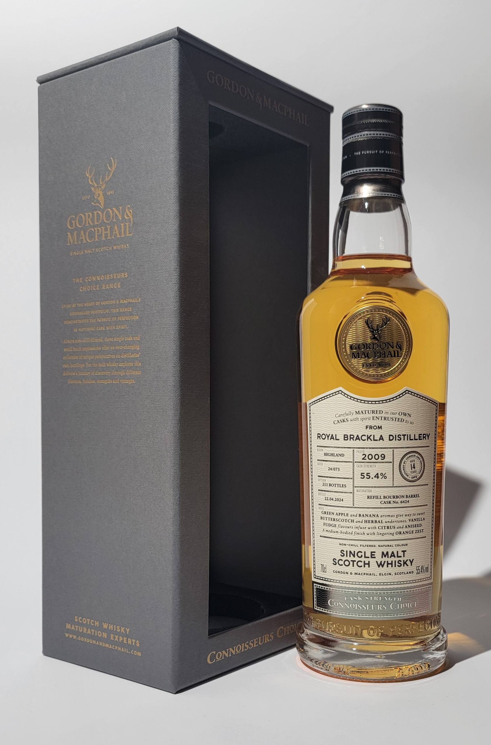 Gordon & MacPhail 'Connoisseurs Choice' Royal Brackla 2009 14 Years Old