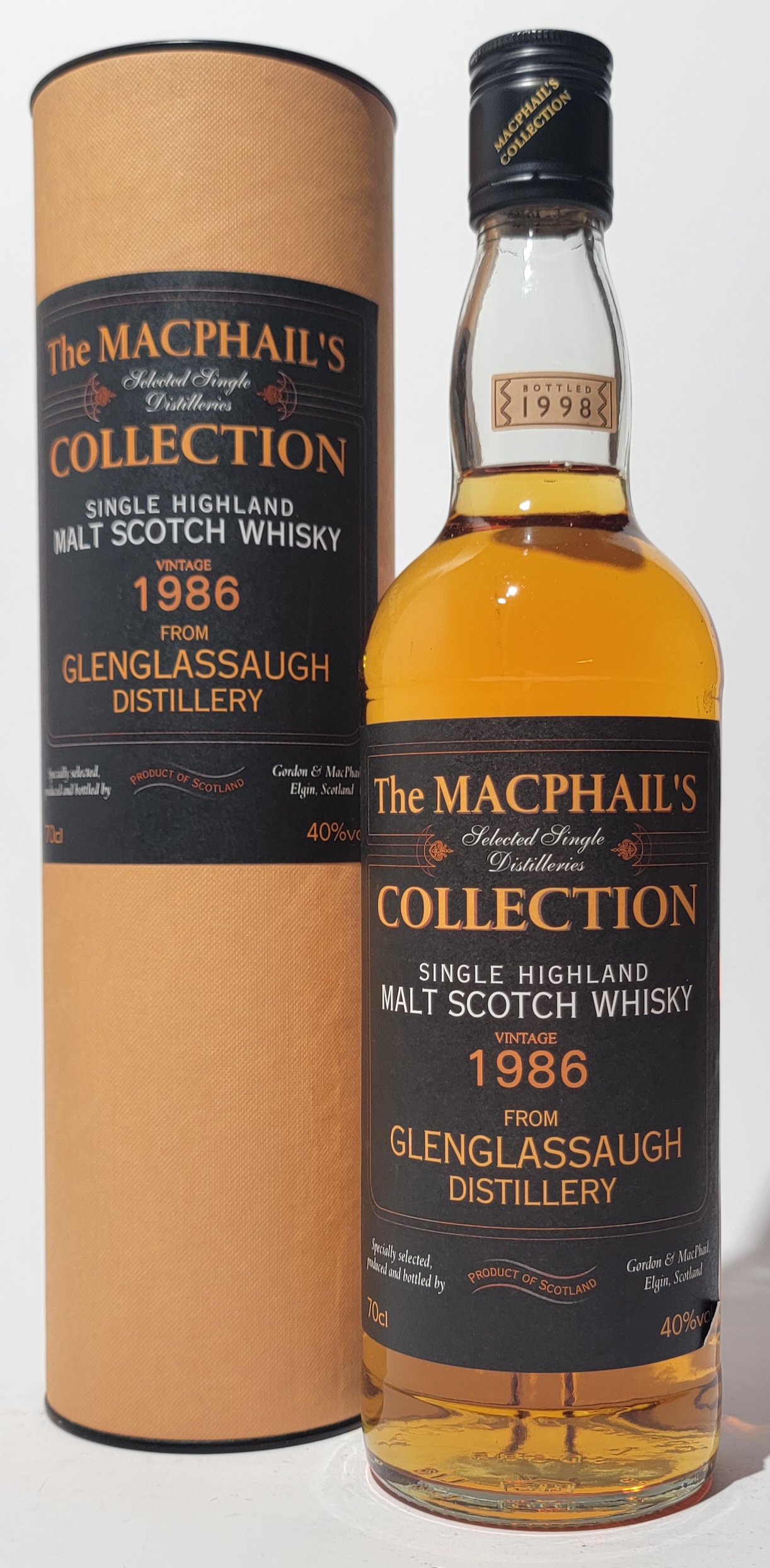 The MacPhail's Collection Glenglassaugh 1986 12 Years Old