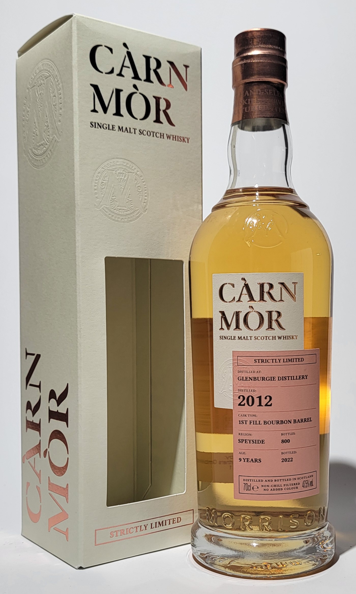 Carn Mor 'Strictly Limited' Glenburgie 2012 9 Years Old
