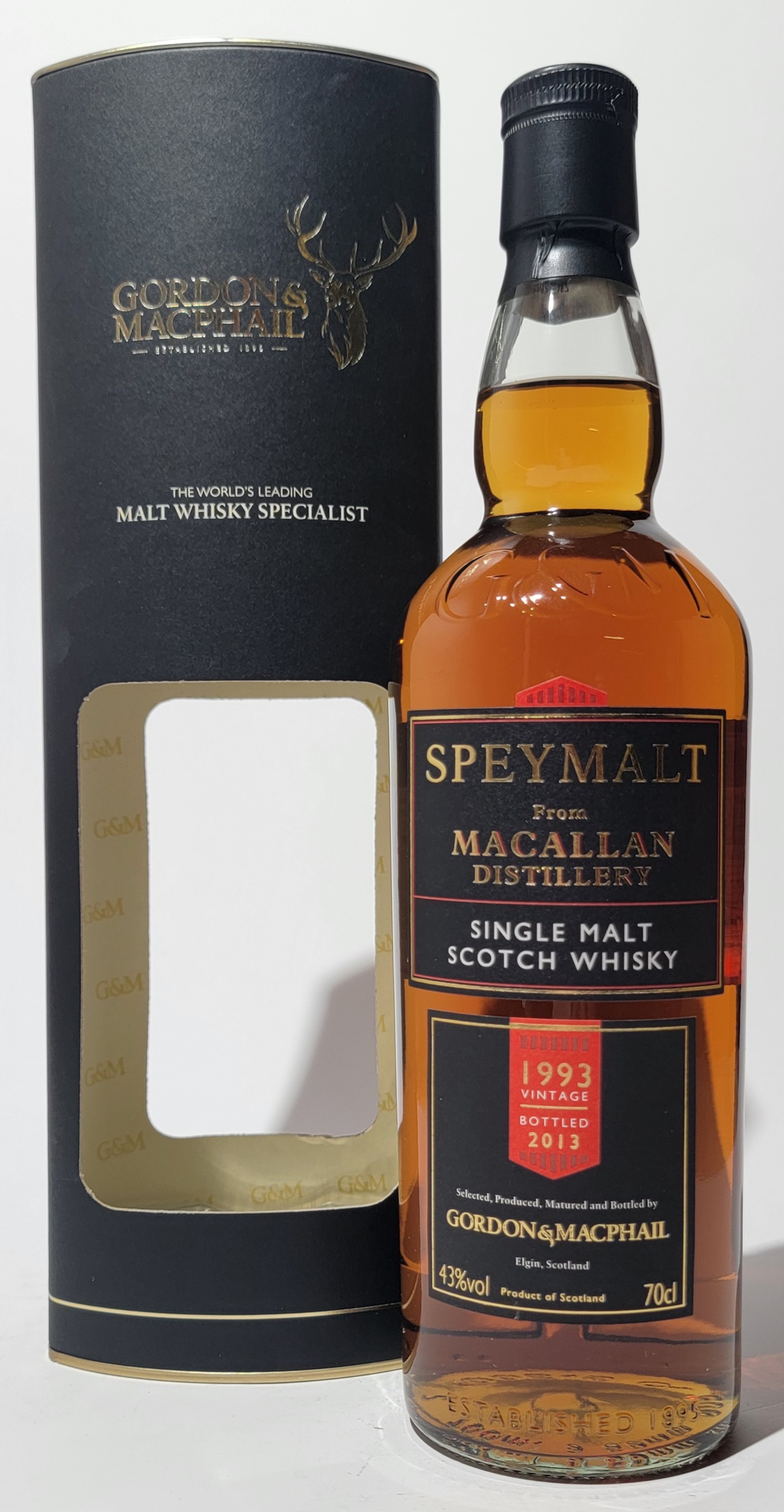 Gordon & MacPhail Macallan 1993 20 Years Old