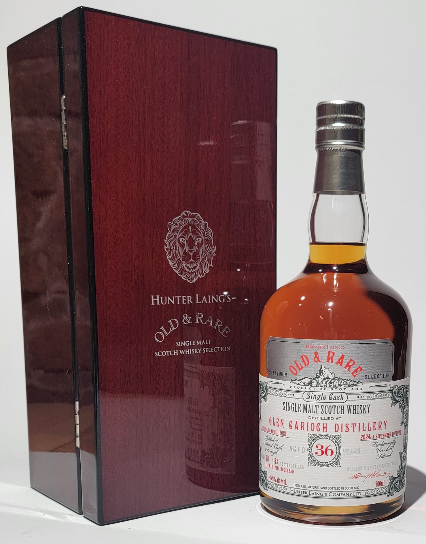 Hunter Laing 'Old & Rare' Glen Garioch 1988 36 Years Old