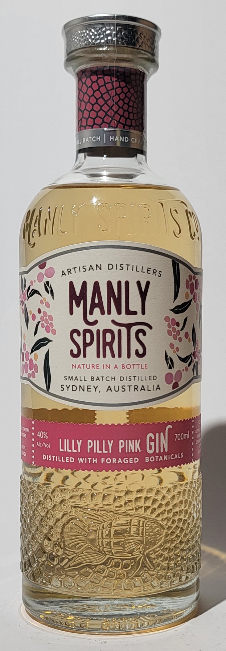 Manly Spirits Lilly Pilly Pink Gin