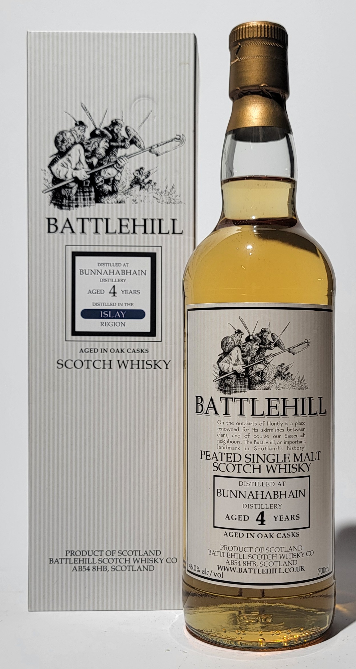 Duncan Taylor 'Battlehill' Bunnahabhain 2014 4 Years Old