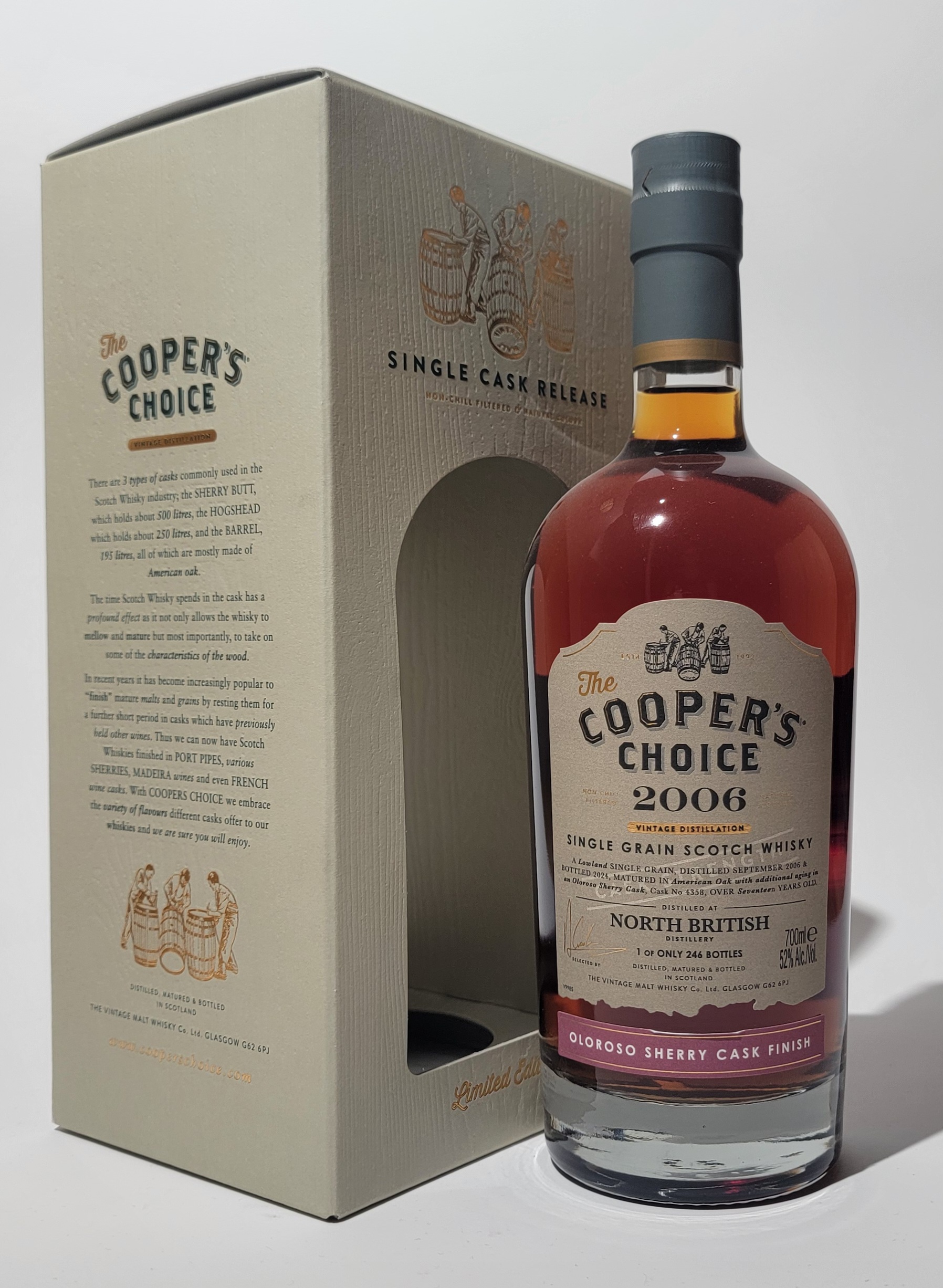 The Cooper's Choice North British 2006 17 Years Old