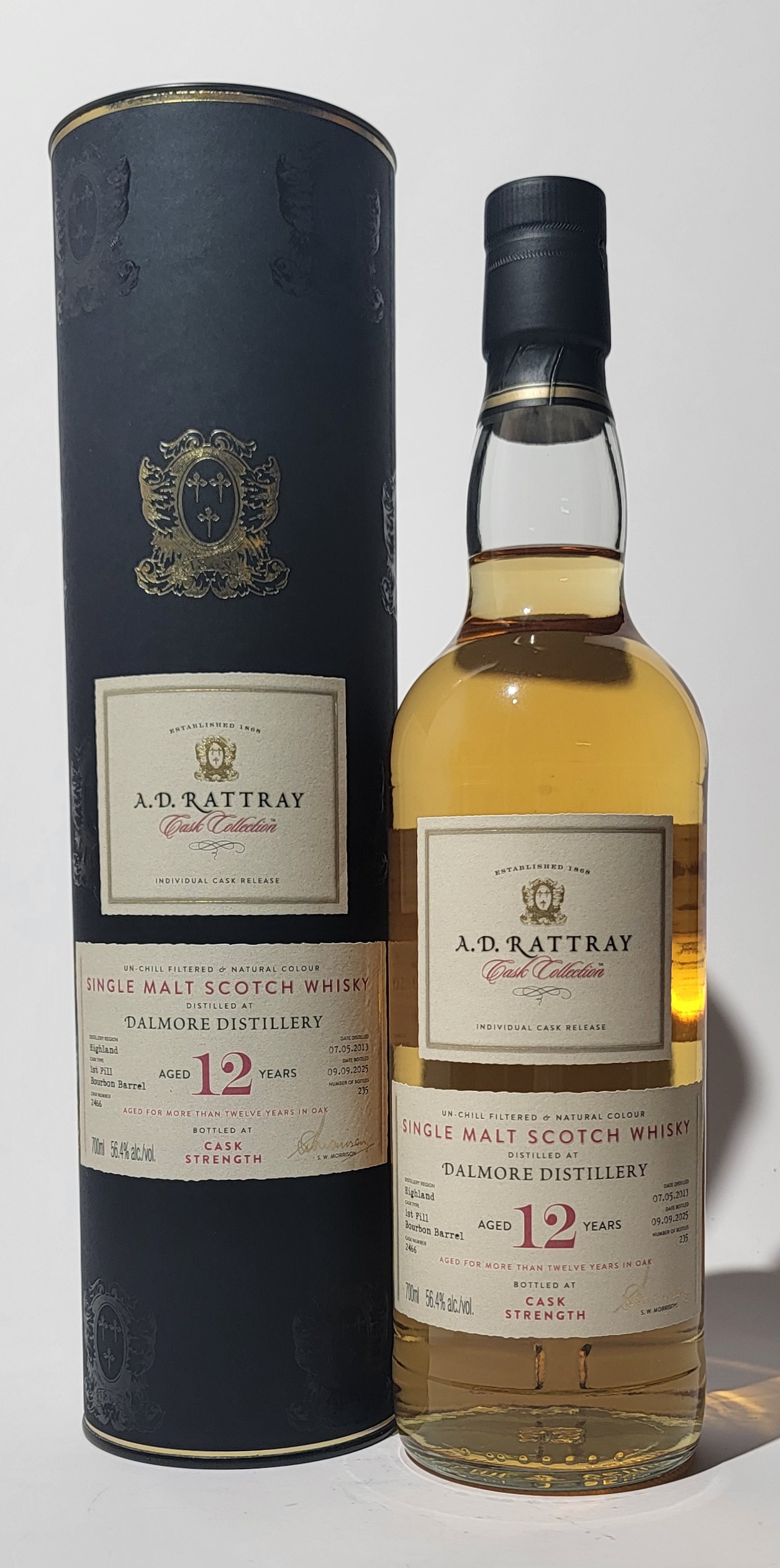 A.D. Rattray 'Cask Collection' Dalmore 2013 12 Years Old