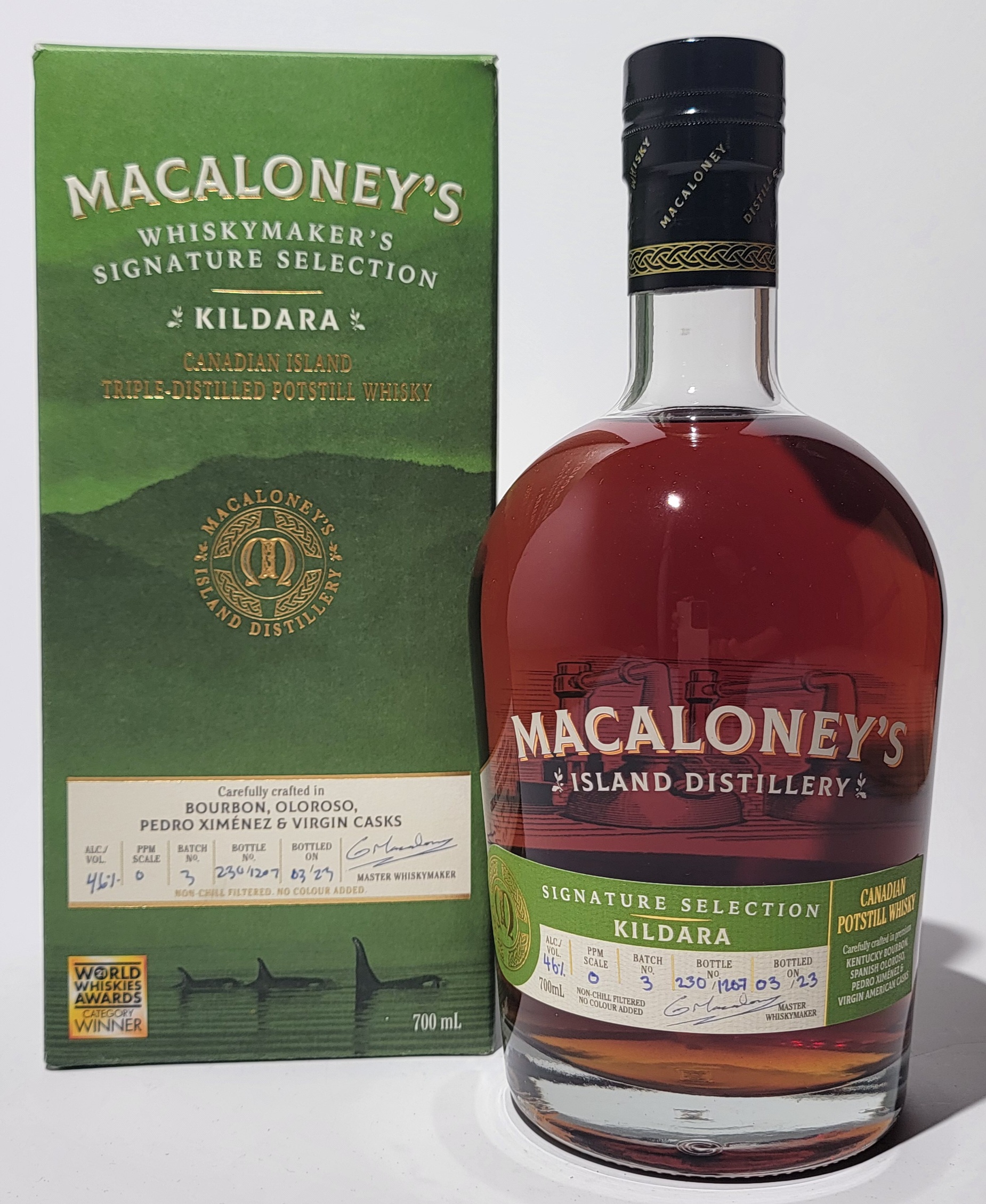 Macaloney's 'Signature Selection' Kildara