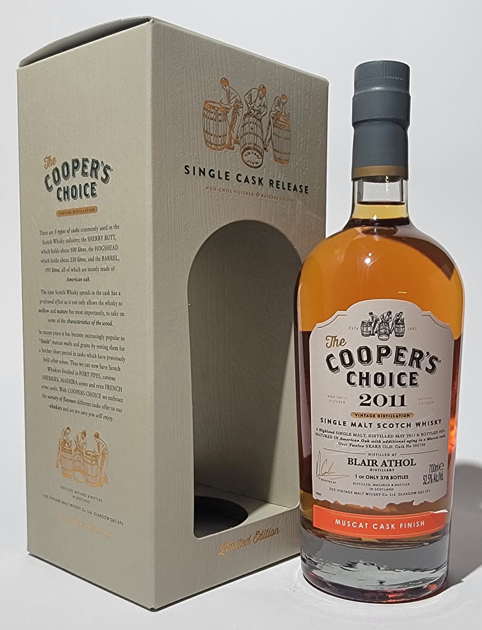 The Cooper's Choice Blair Athol 2011 12 Years Old