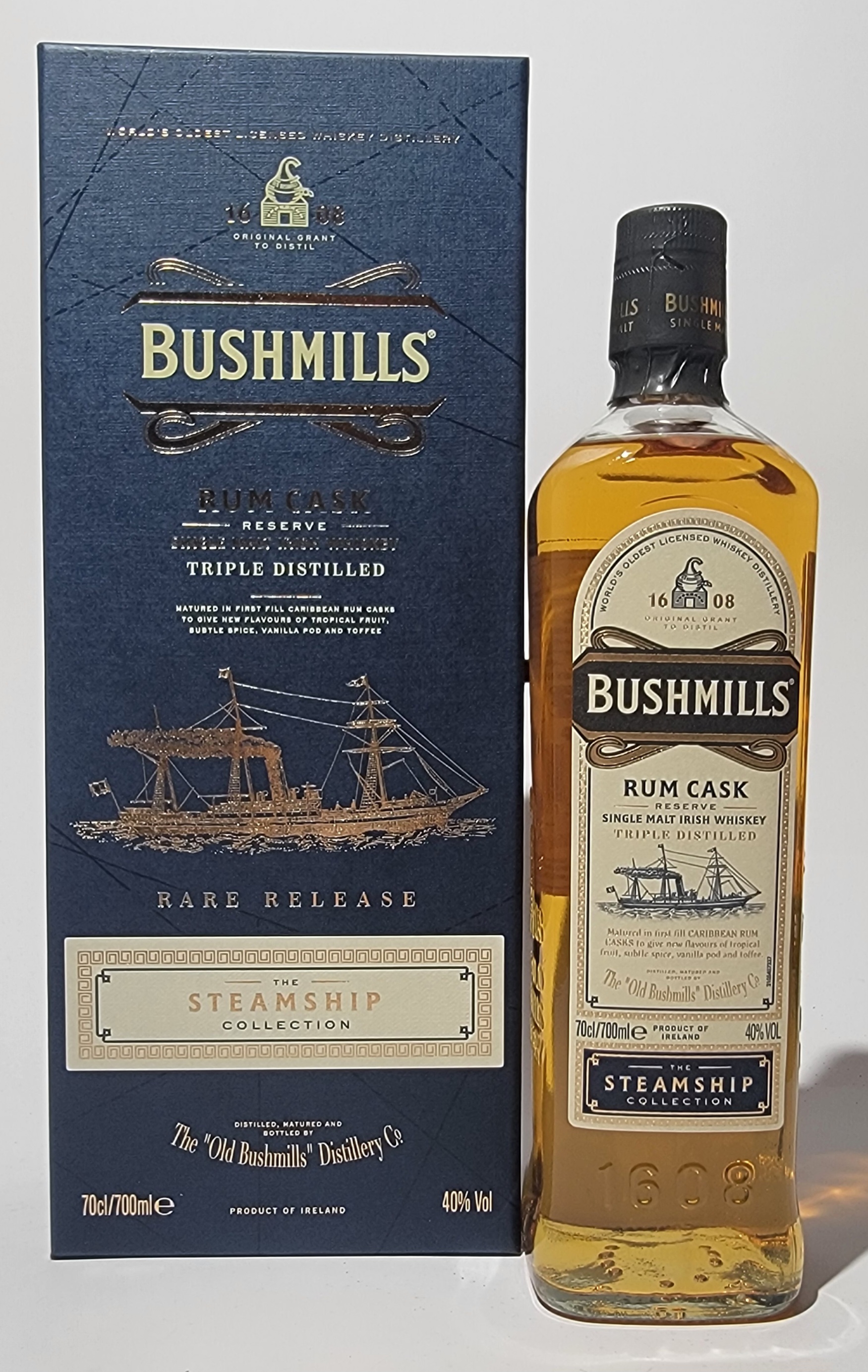 Bushmills Rum Cask Steamship Collection