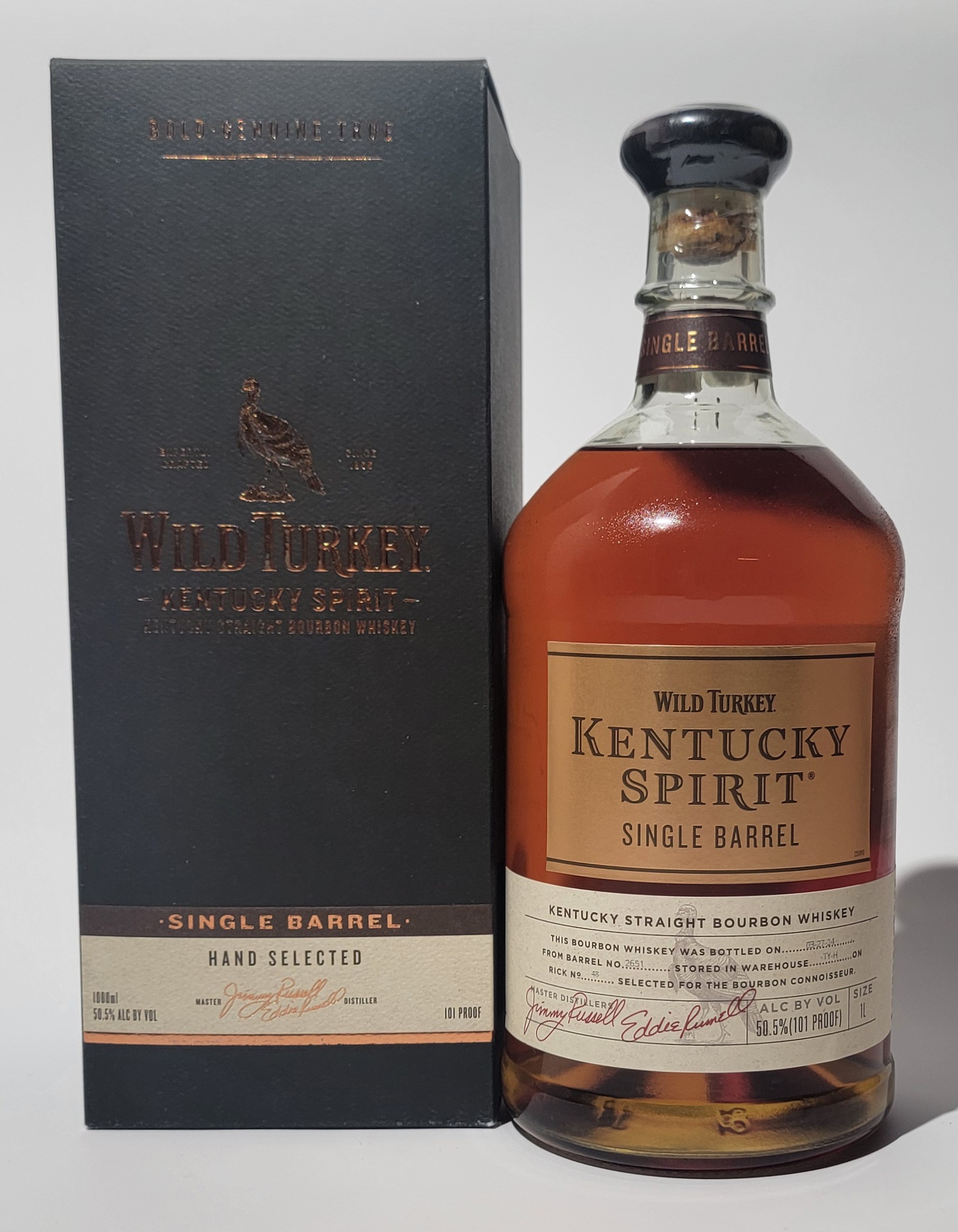 Wild Turkey 'Kentucky Spirit' Single Barrel Bourbon Whiskey