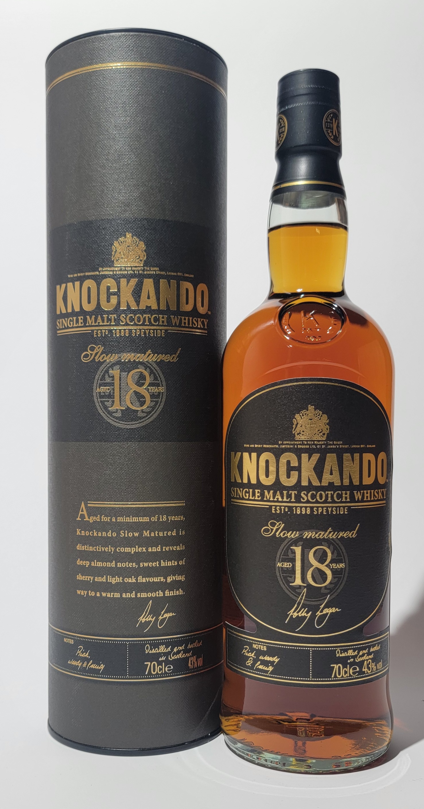 Knockando 18 Years Old - Slow Matured