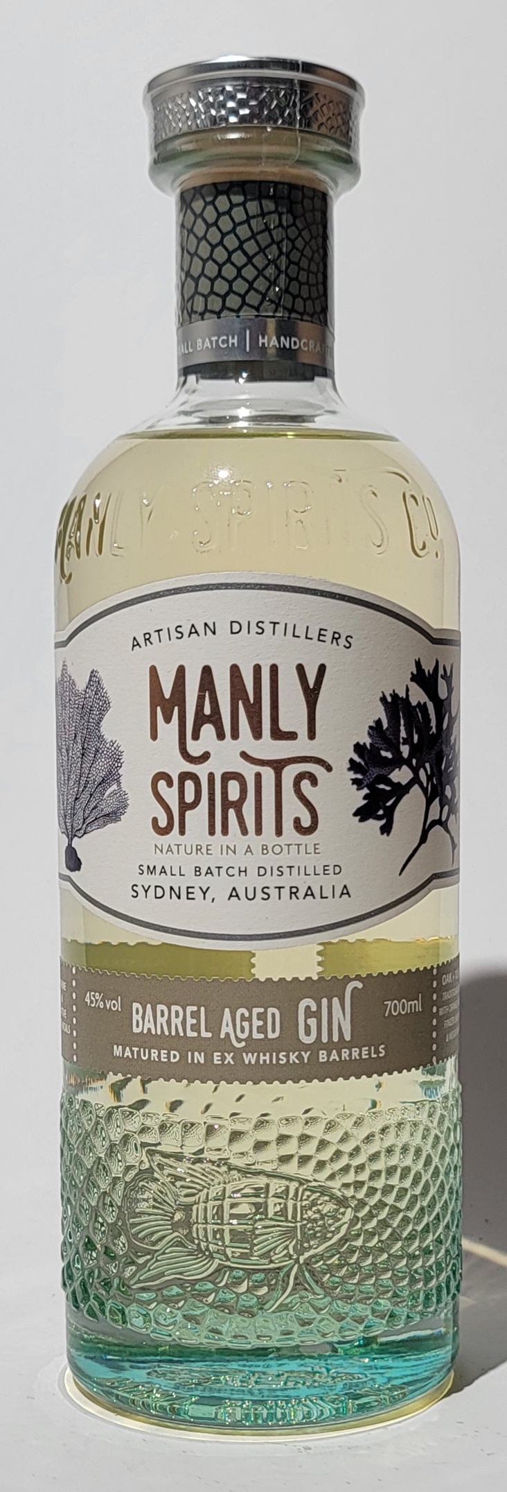 Manly Spirits Whisky-Barrel Aged Gin