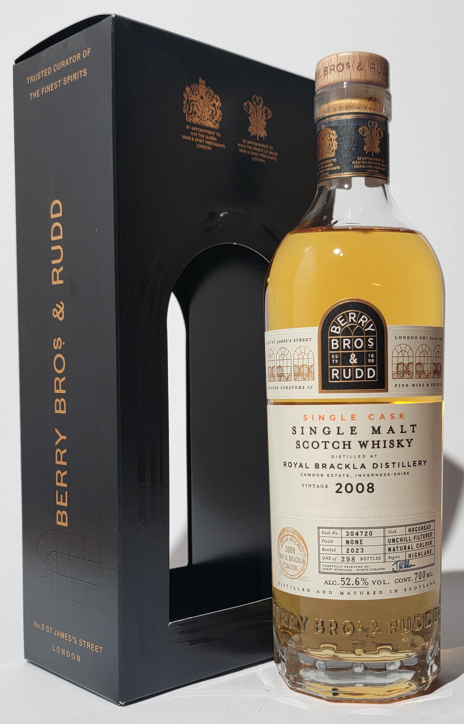Berry Bros. & Rudd Royal Brackla 2008 15 Years Old