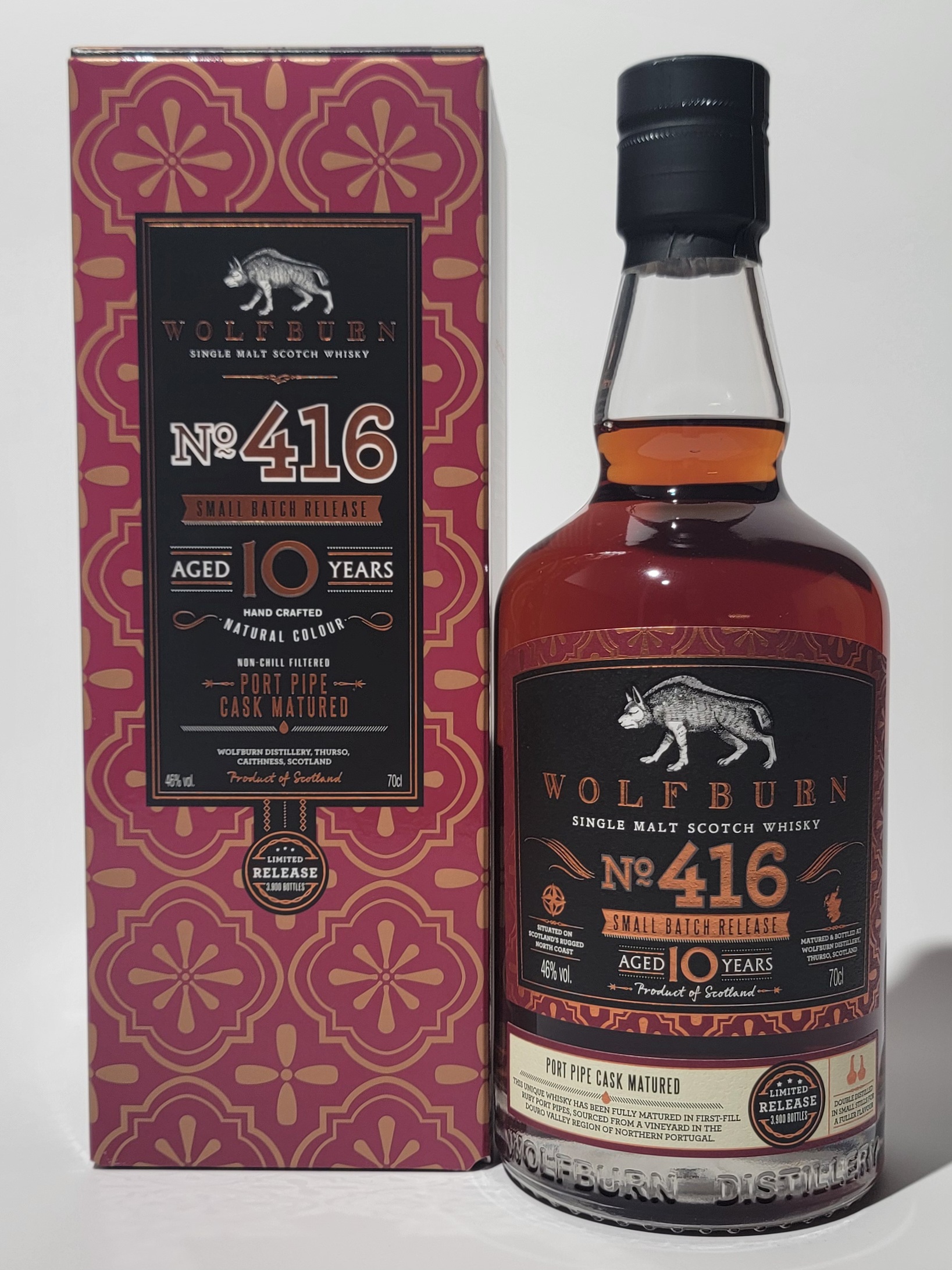 Wolfburn 10 Years Old Batch 416