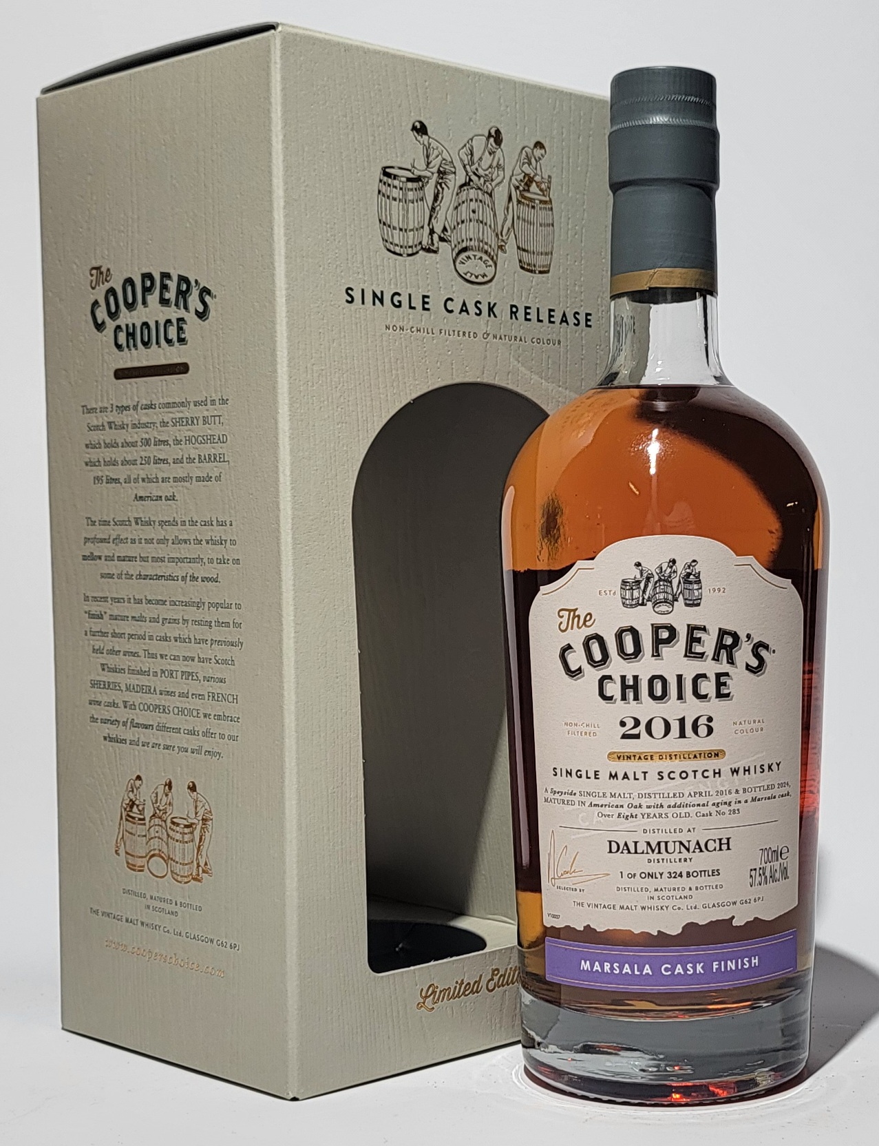 The Cooper's Choice Dalmunach 2016 8 Years Old