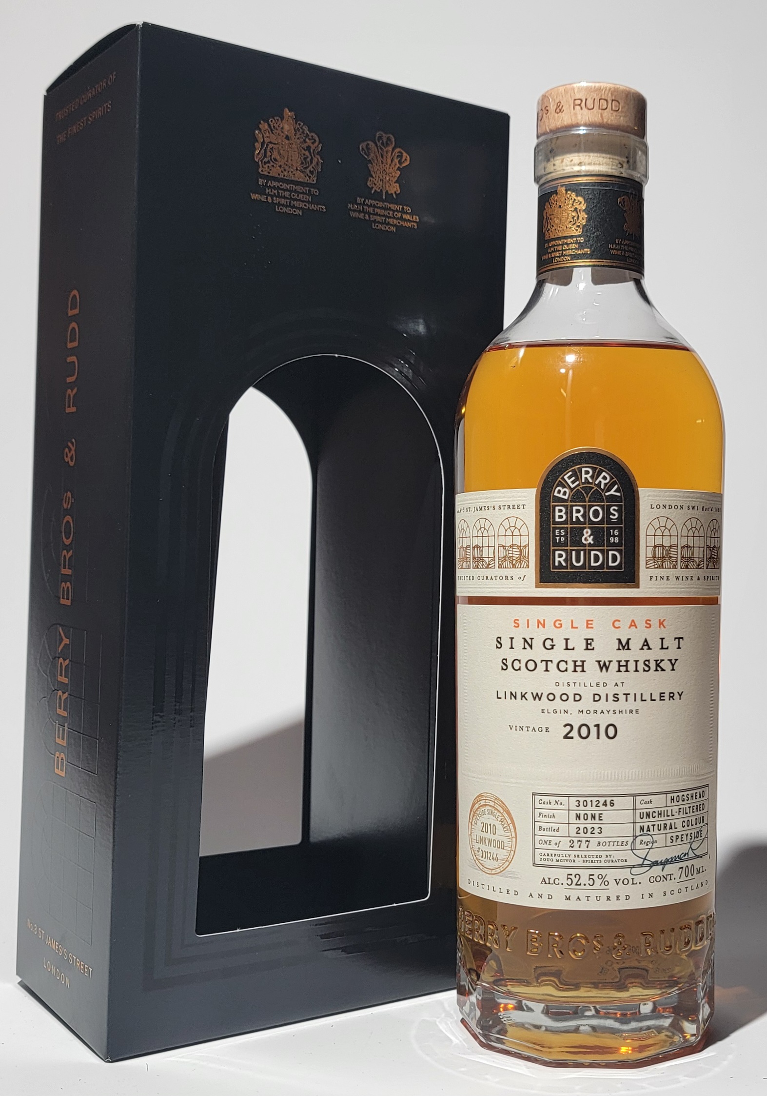 Berry Bros. & Rudd Linkwood 2010 13 Years Old
