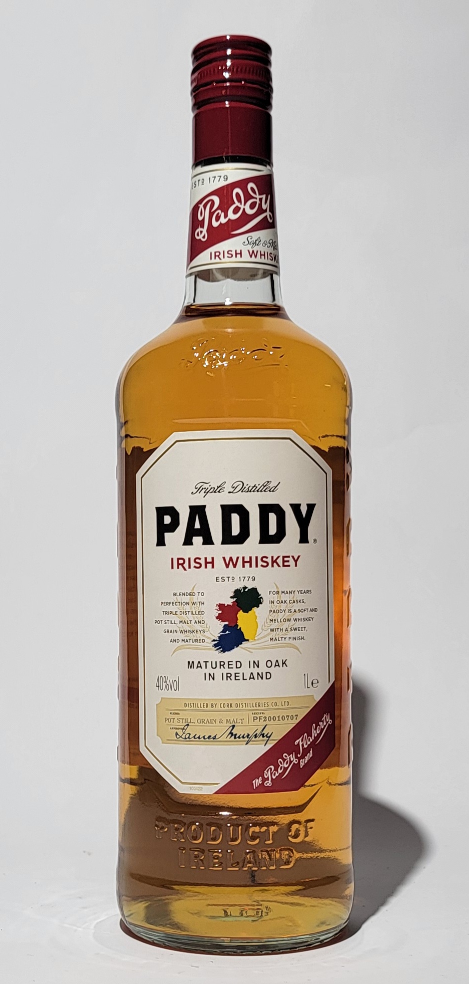 Paddy Irish Whiskey