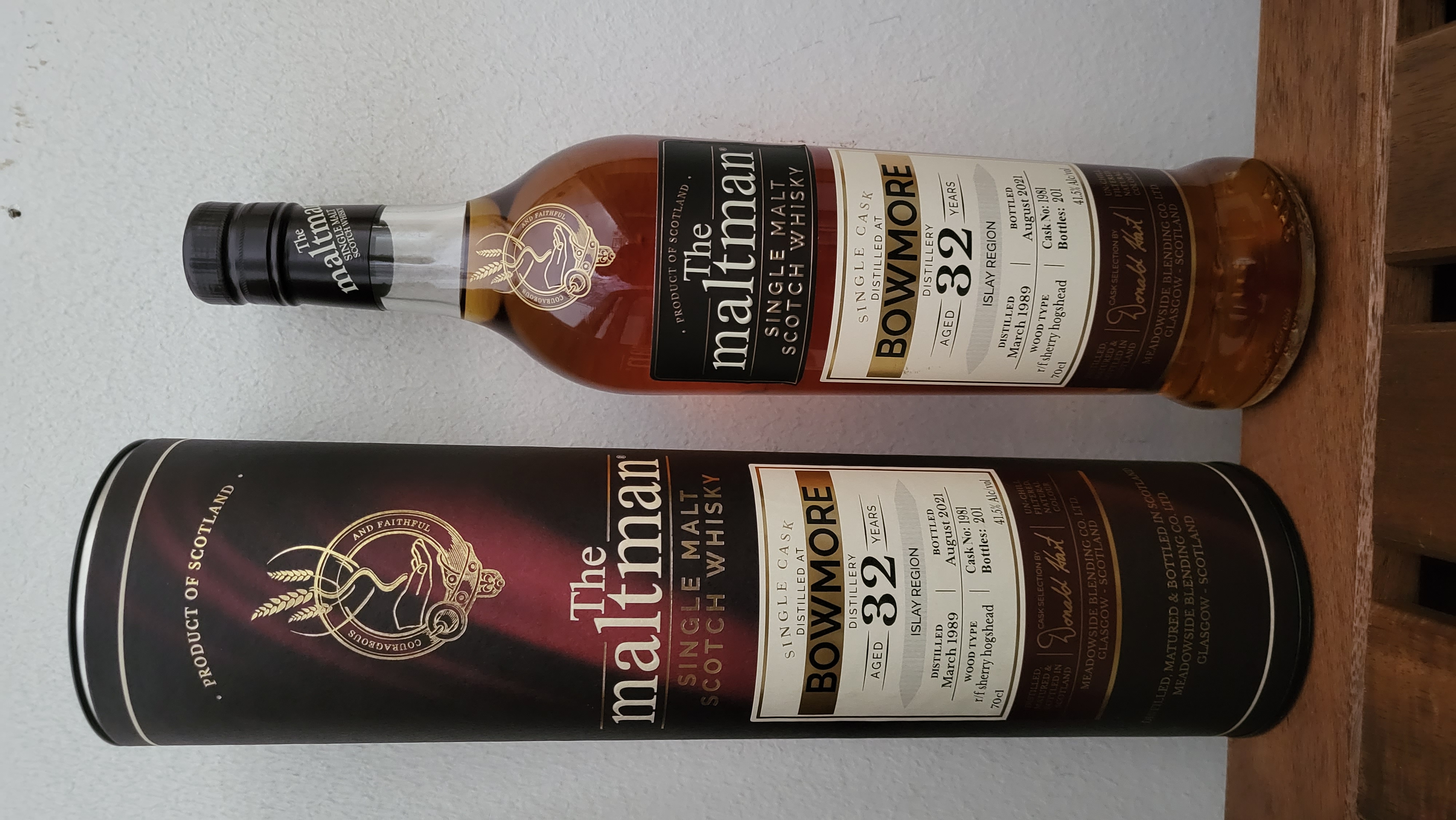 The Maltman Bowmore 1989 32 Years Old
