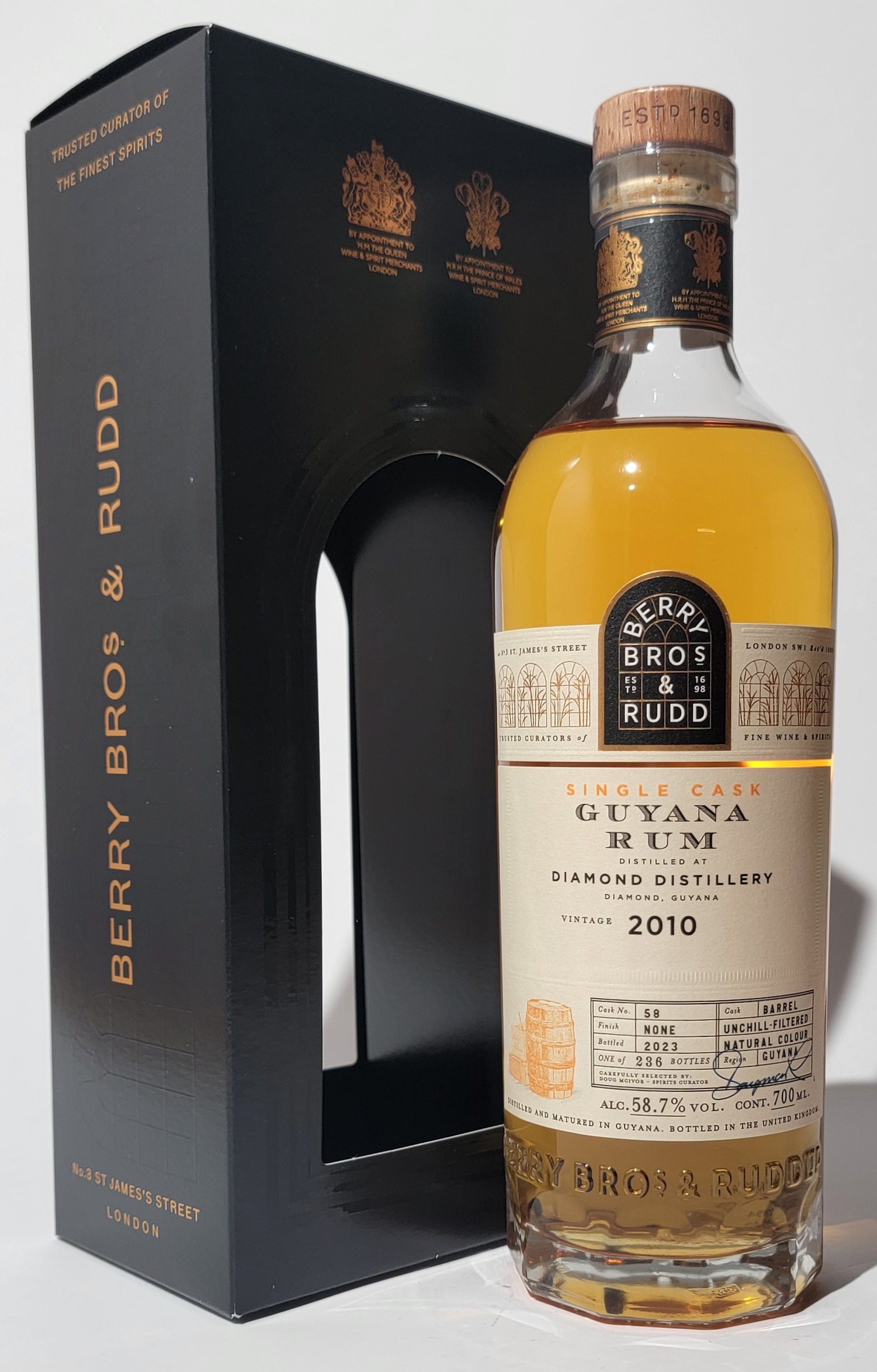 Berry Bros. & Rudd Guyana Rum 2010
