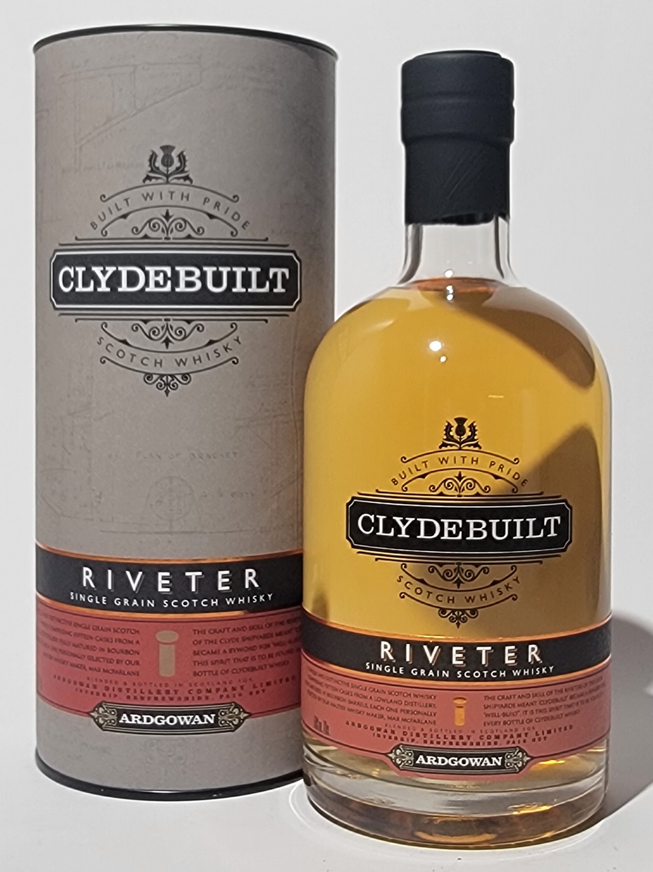 Ardgowan Distillery Clydebuilt 'RIVETER'