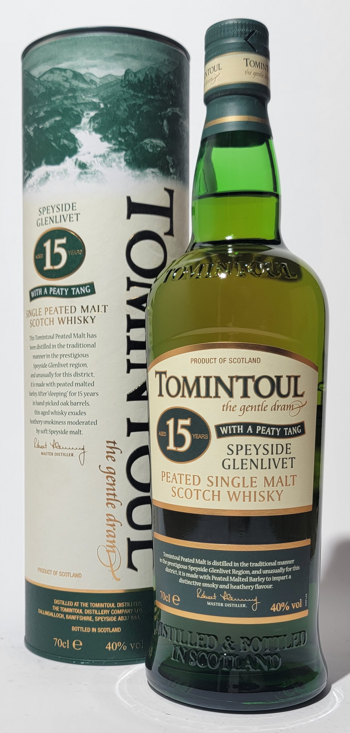 Tomintoul 15 Years Old - Peaty Tang 