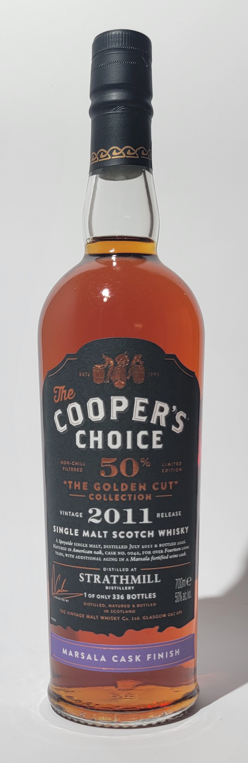 The Cooper's Choice 'THE GOLDEN CUT' Strathmill 2011 14 Years Old
