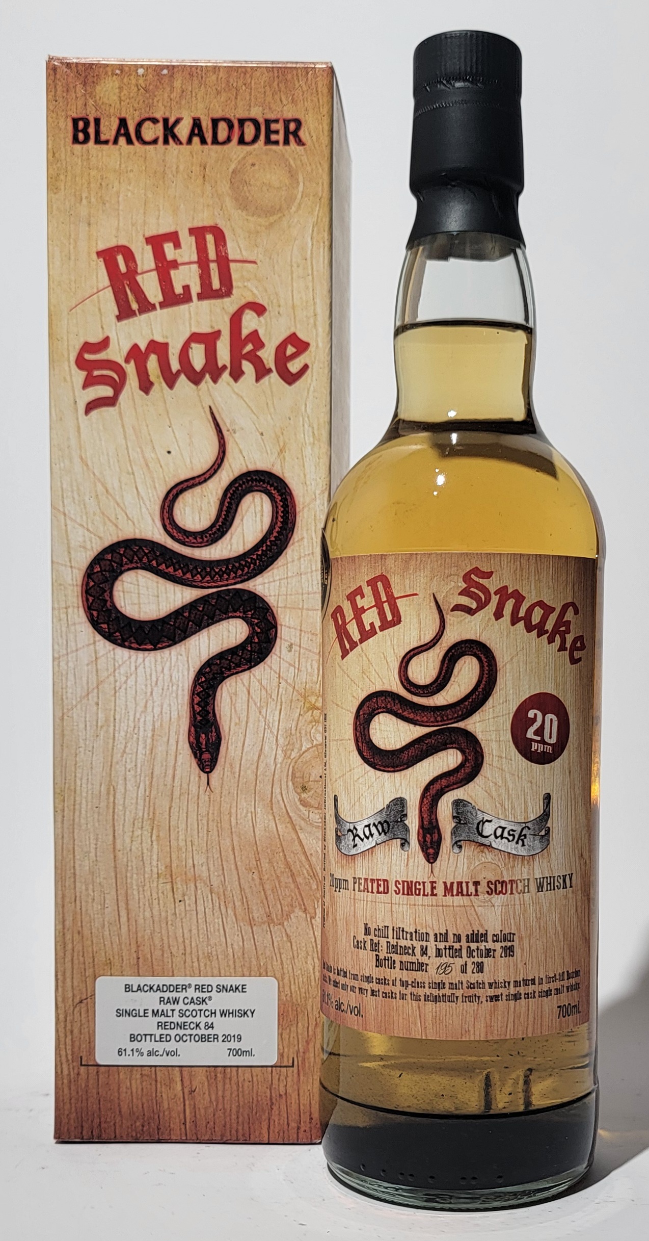 Blackadder Raw Cask Red Snake Redneck 84