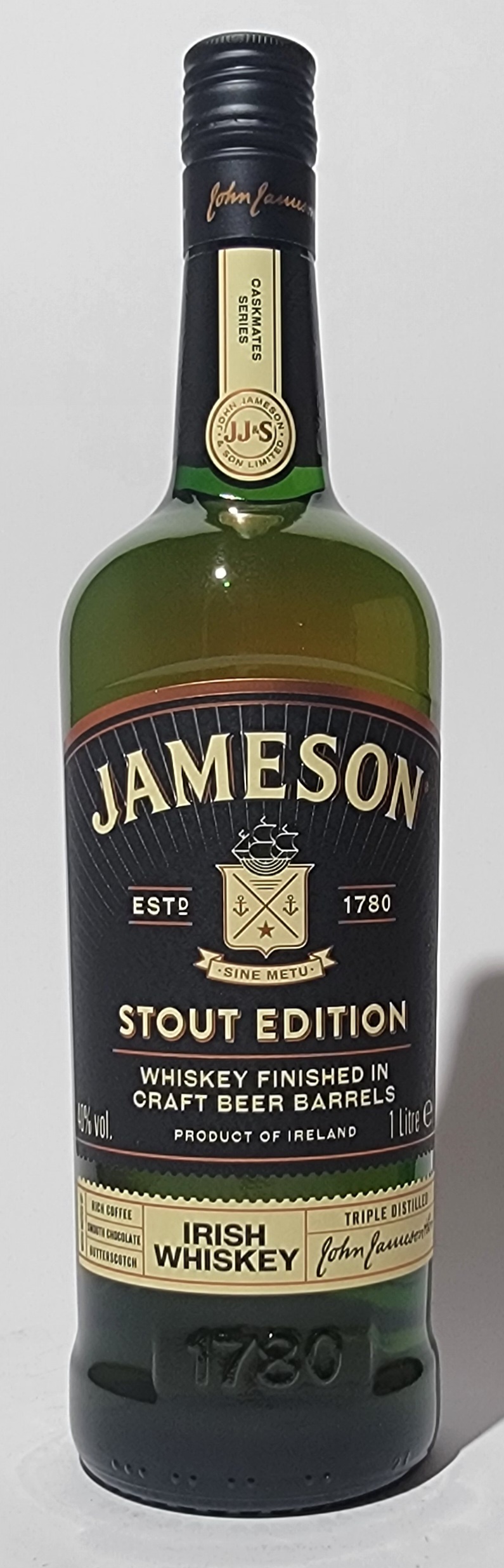 Jameson Caskmates Stout Edition Irish Whiskey 