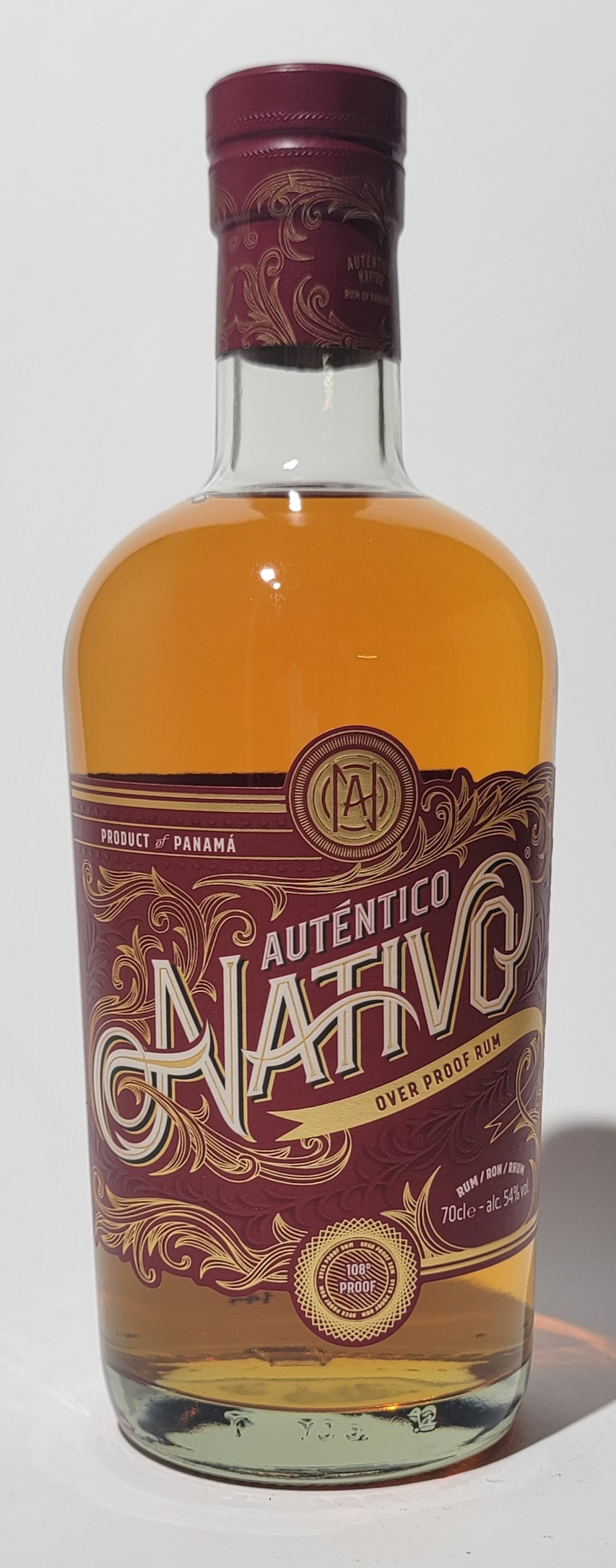 Autentico Nativo Overproof Rum