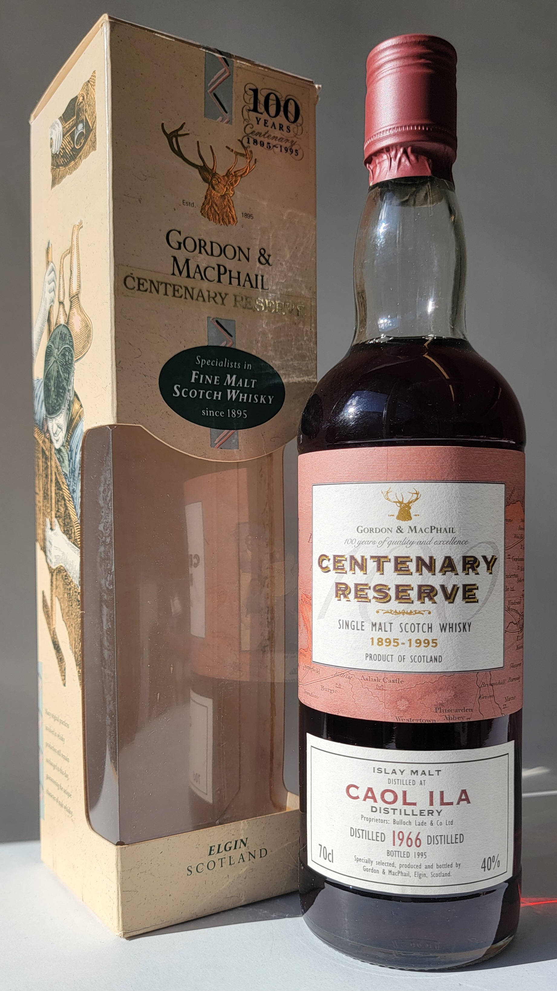 Gordon & MacPhail 'Centenary Reserve' Caol Ila 1966 29 Years Old