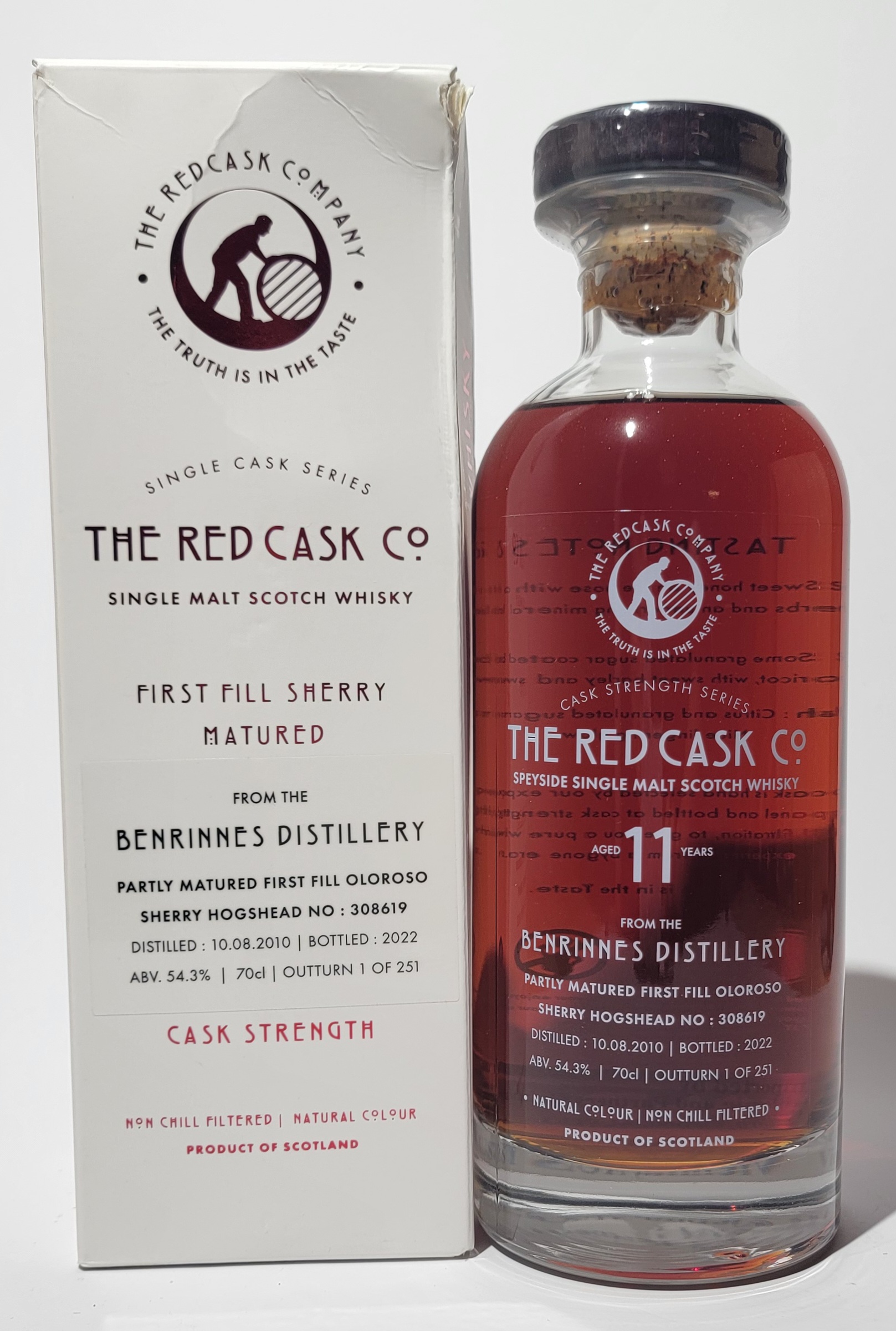 The Red Cask Company Benrinnes 2010 11yo
