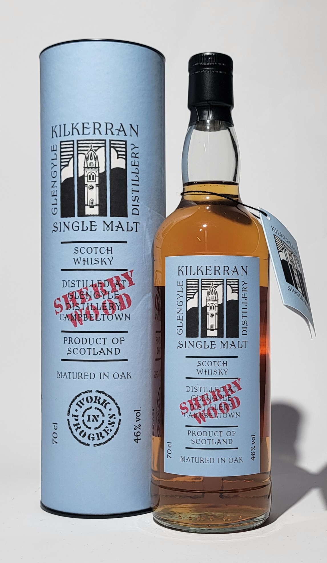 Kilkerran 'Work in Progress' 5 - Sherry Wood Finish