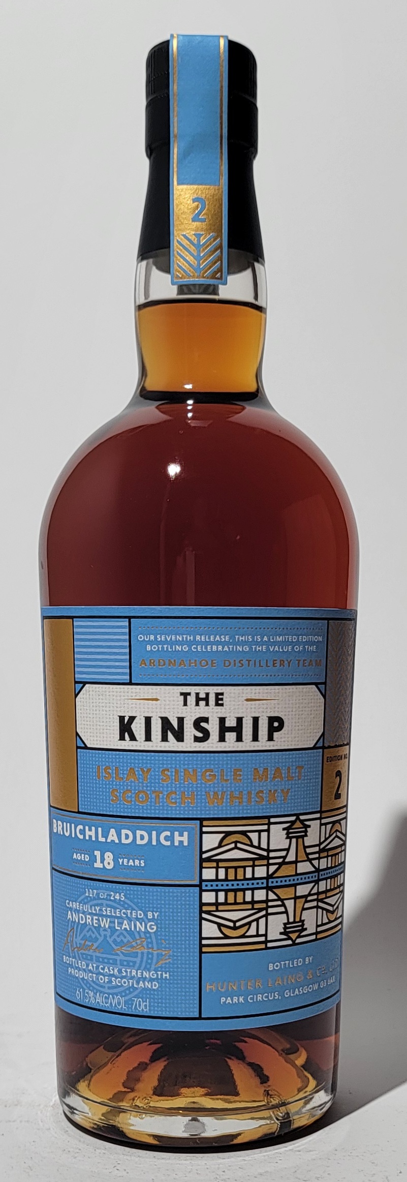 Hunter Laing 'The Kinship' Bruichladdich 18 Years Old 