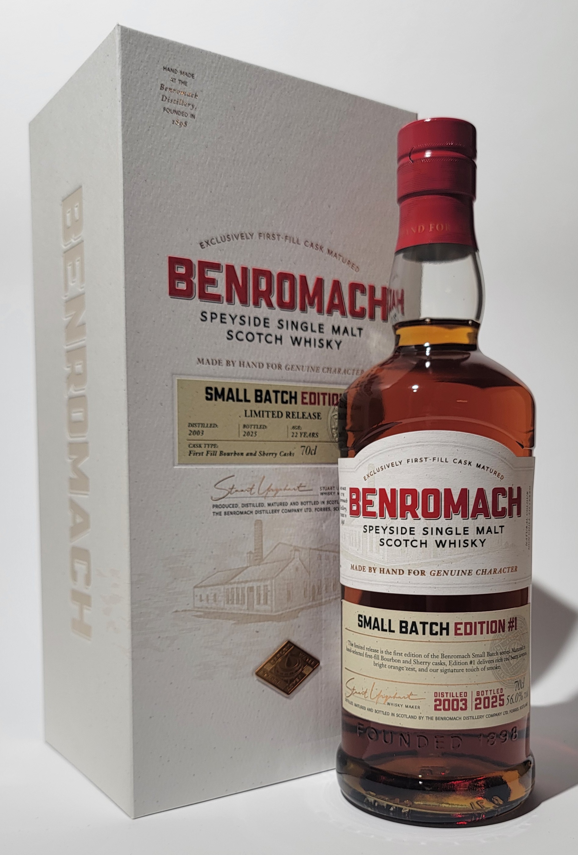 Benromach 'Small Batch Edition 1' 2003 22 Years Old