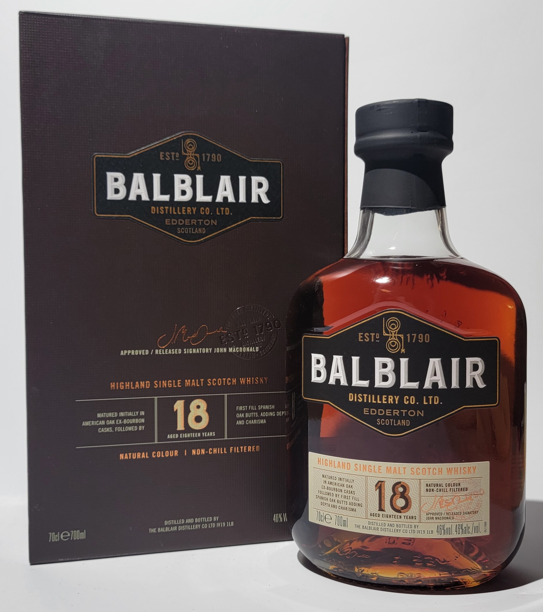 Balblair 18 Years Old