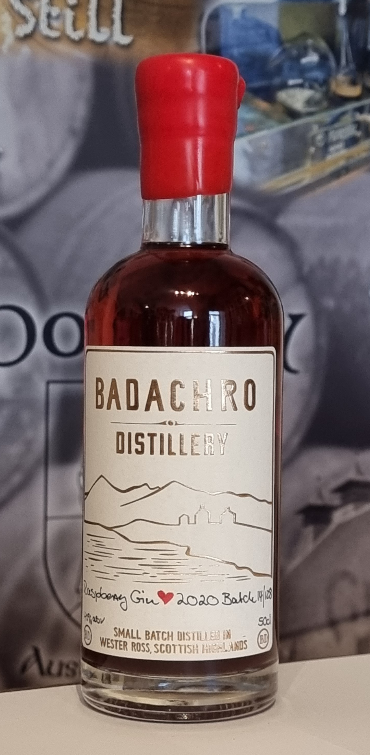 Badachro Raspberry Gin