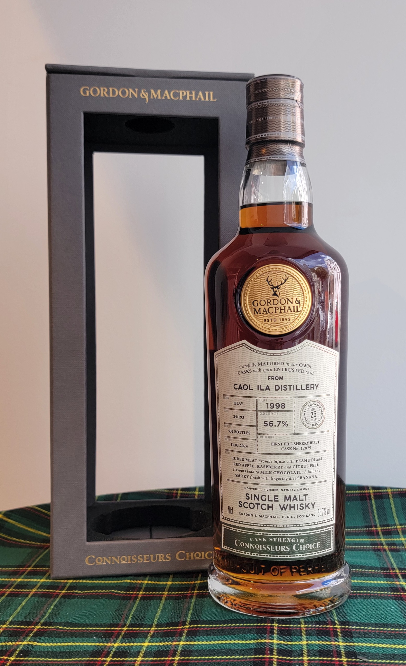 Gordon & MacPhail 'Connoisseurs Choice' Caol Ila 1998 25 Years Old